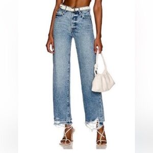 Lovers and Friends Ryan High Rise Straight in Cascade